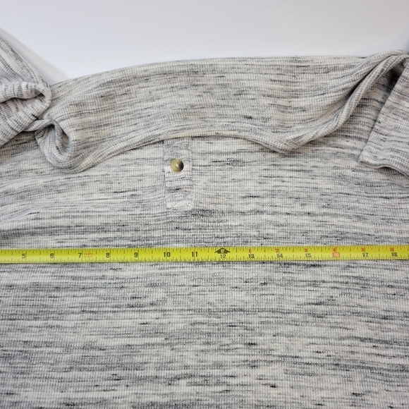 Knickerbocker Vintage Design Mens XL Shirt Henley FLAWED - Picture 9 of 9